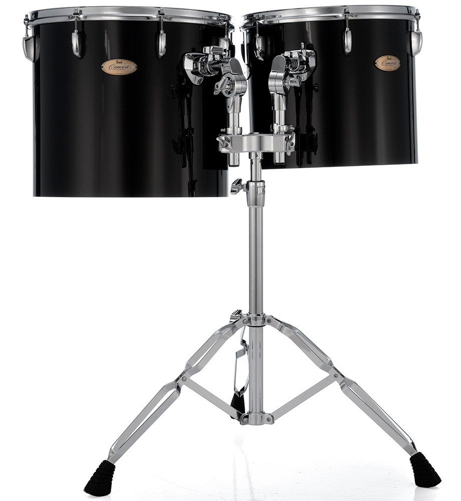 Hlavní obrázek Jednotlivé bubny PEARL PTE1314.046 Concert Series Toms 13”+14” - Midnight Black