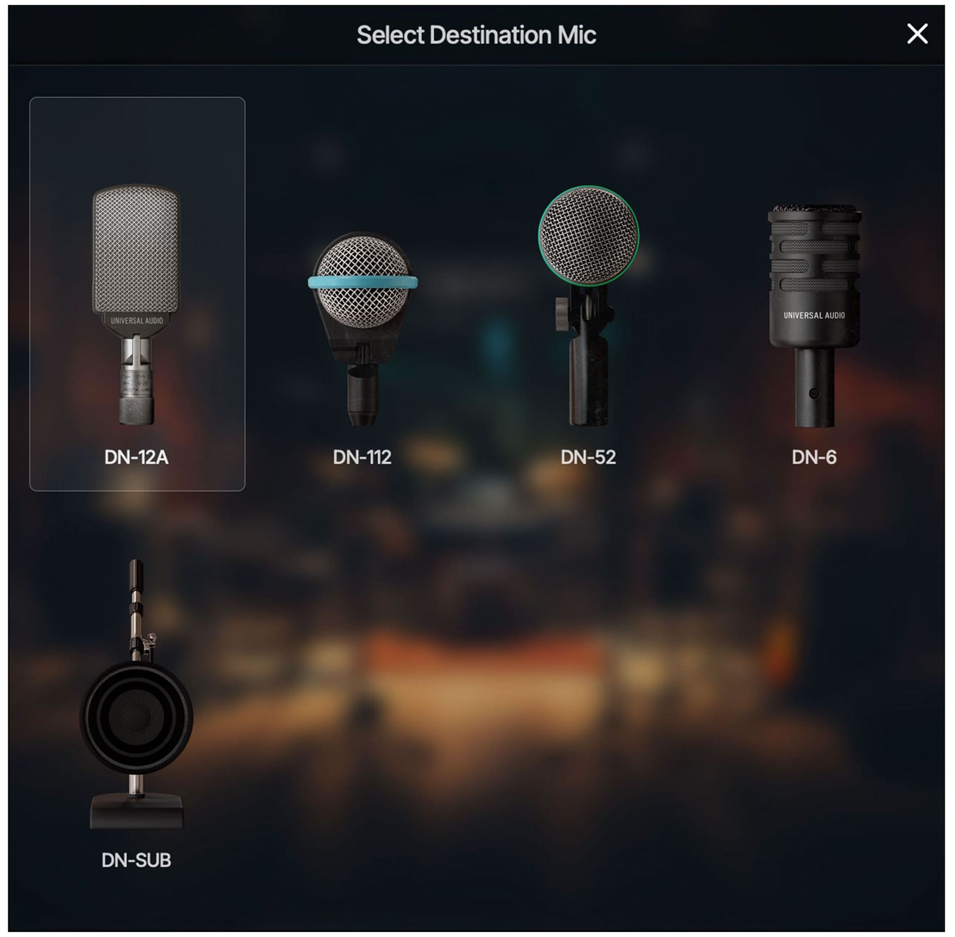 Galerijní obrázek č.7 Dynamické nástrojové mikrofony UNIVERSAL AUDIO SD-5
