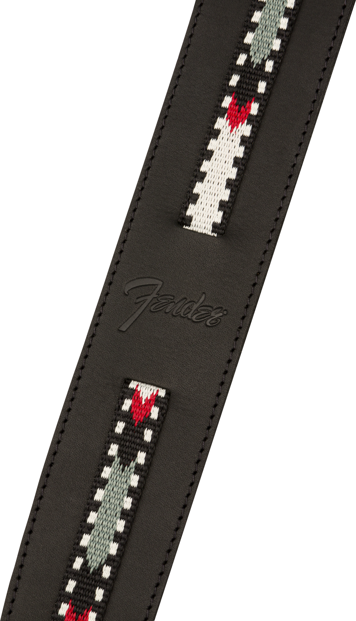 Galerijní obrázek č.1 Kožené/koženkové FENDER Paramount Acoustic Leather Strap, Black