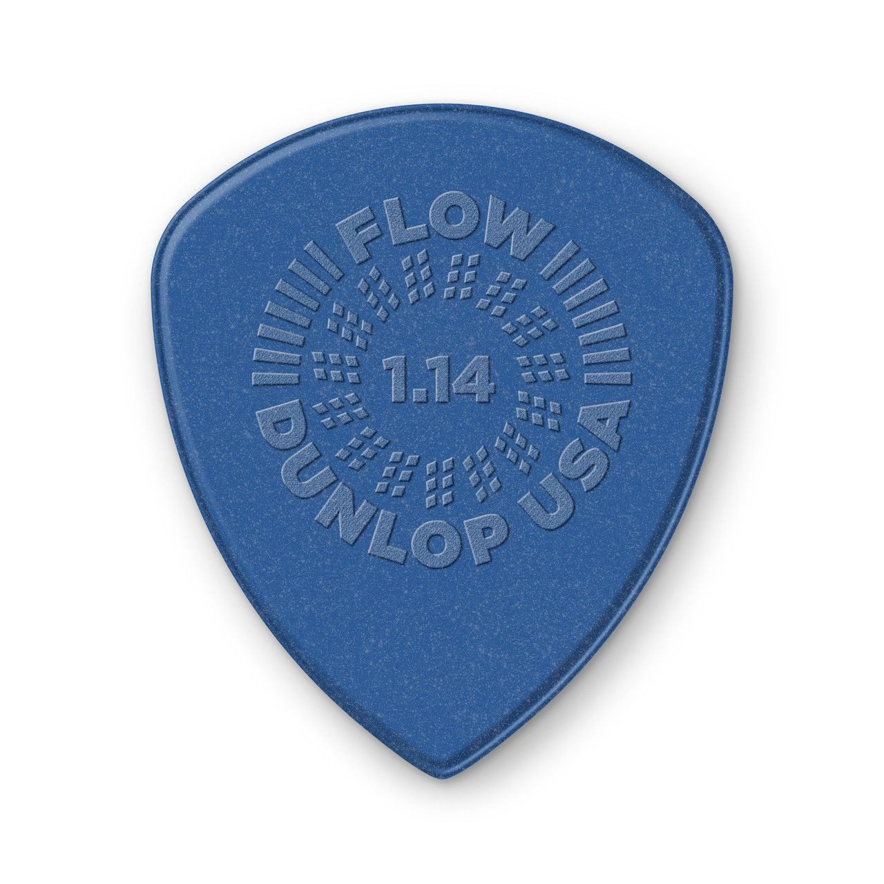 Galerijní obrázek č.1 Tvrdost do 2.0 DUNLOP Flow Nylon Pick, 1.14mm, 72 ks