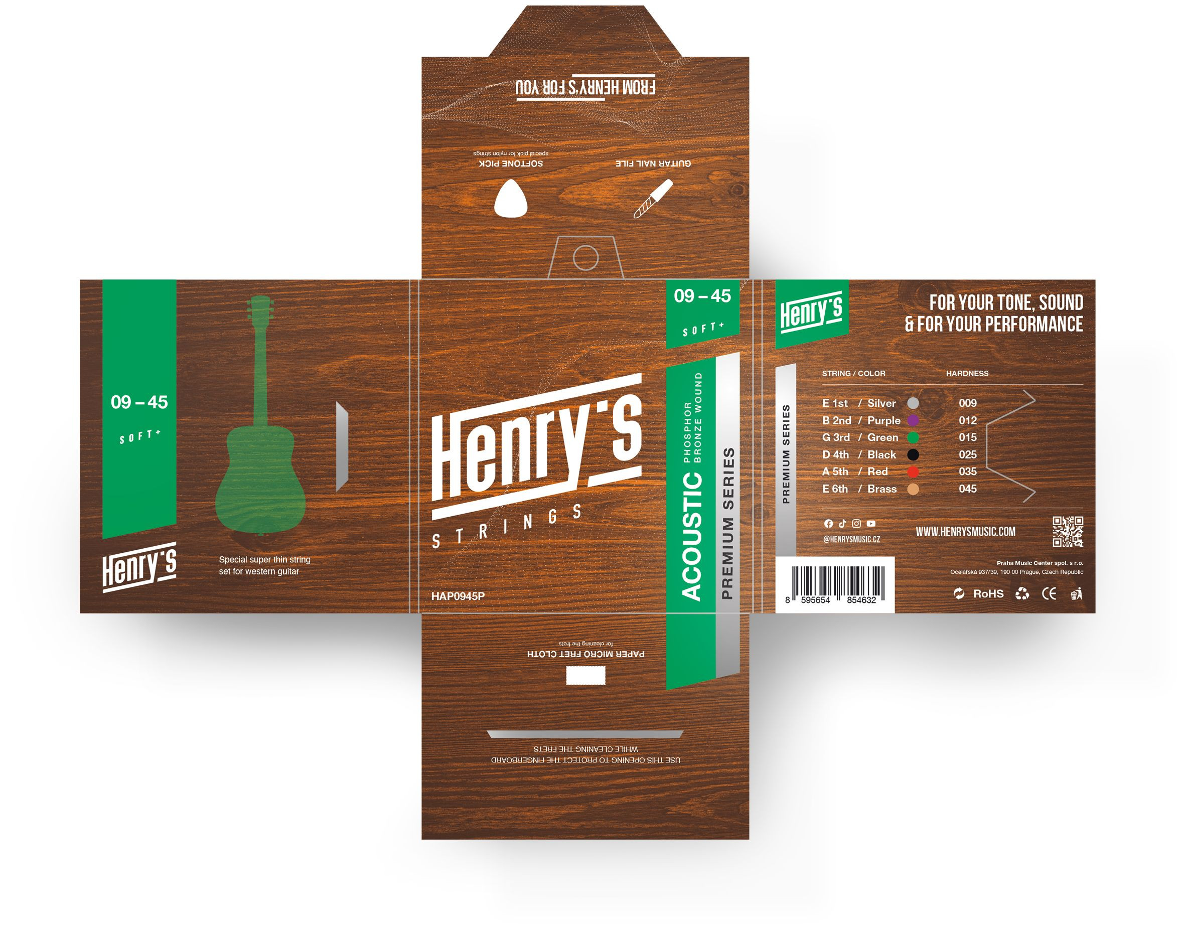 Galerijní obrázek č.2 Tvrdost .009 HENRY’S Premium HAP0945P