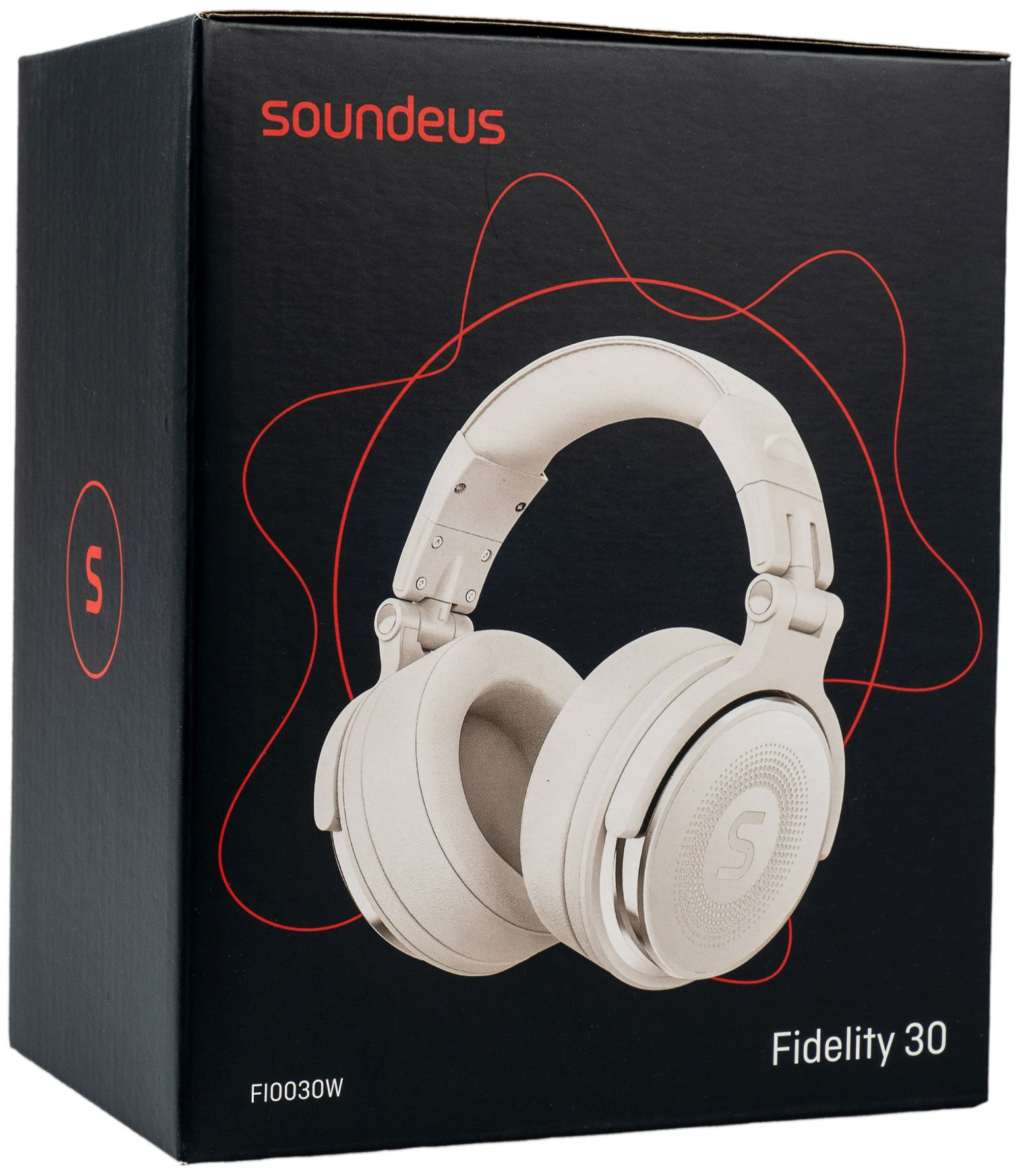 Galerijní obrázek č.10 Na uši (s kabelem) SOUNDEUS Fidelity 30 White