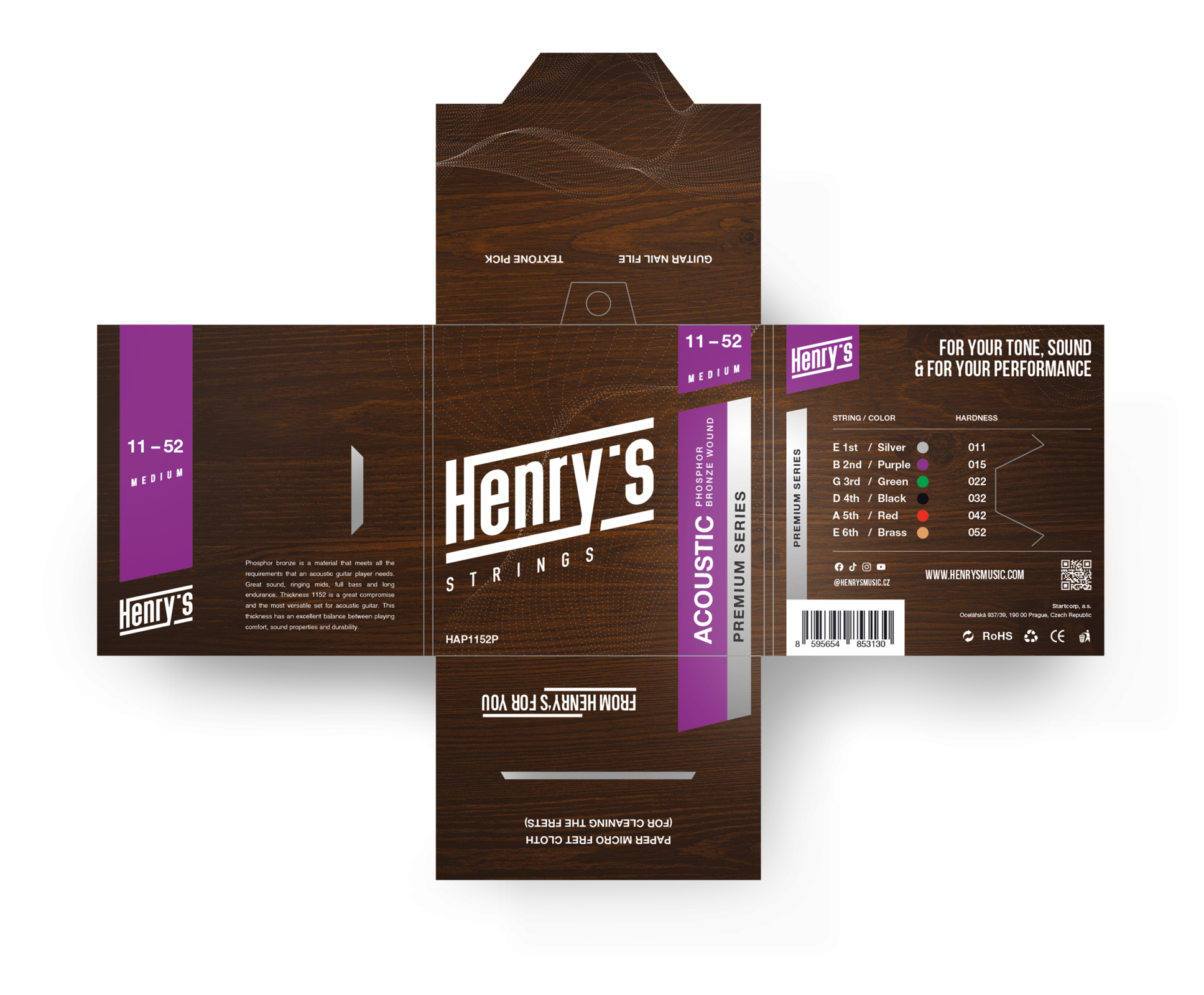 Galerijní obrázek č.2 Tvrdost .011 HENRY’S Premium HAP1152P