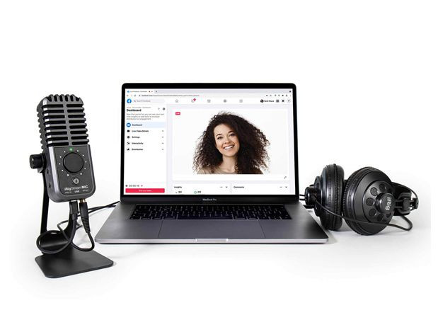 Galerijní obrázek č.4 USB mikrofony IK MULTIMEDIA iRig Stream Mic USB