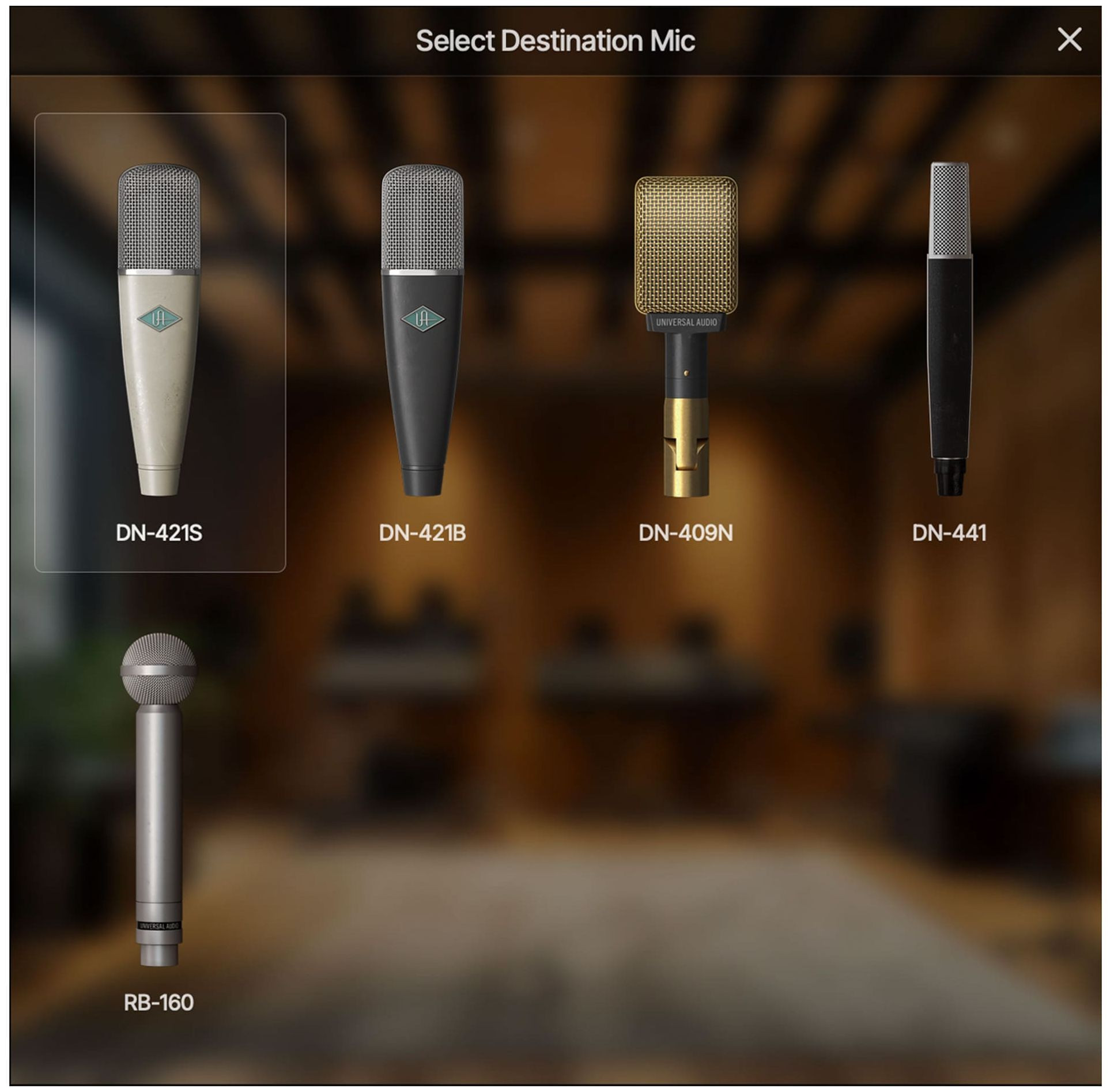 Galerijní obrázek č.7 Dynamické nástrojové mikrofony UNIVERSAL AUDIO SD-7