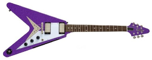 Hlavní obrázek Hard&heavy EPIPHONE Flying V - Purple Sparkle