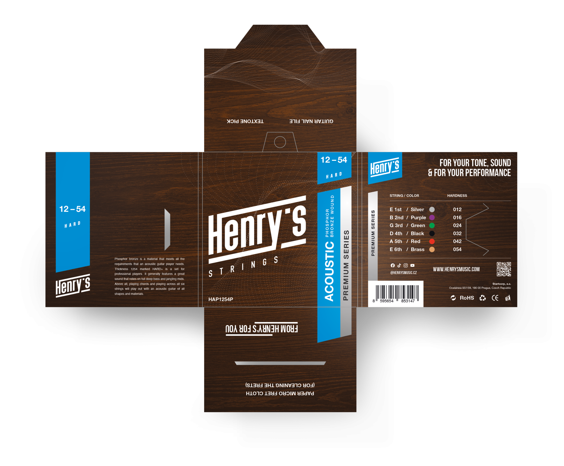 Galerijní obrázek č.2 Tvrdost .012 HENRY’S Premium HAP1254P