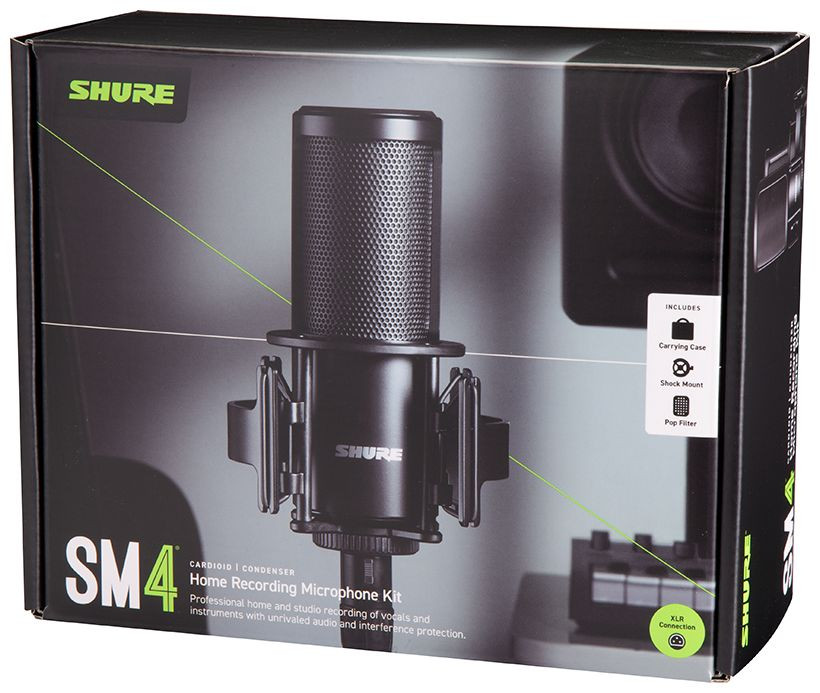 Galerijní obrázek č.9 Velkomembránové kondenzátorové mikrofony SHURE SM4-KIT