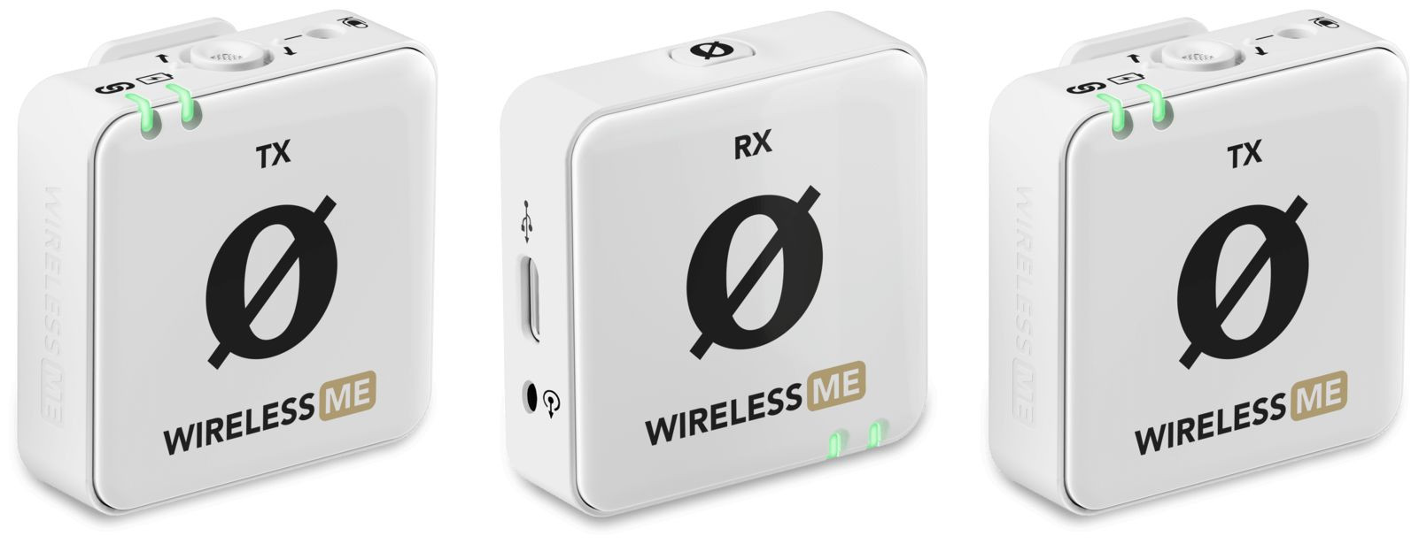 Hlavní obrázek S klopovým mikrofonem (lavalier) RODE Wireless ME Dual - White