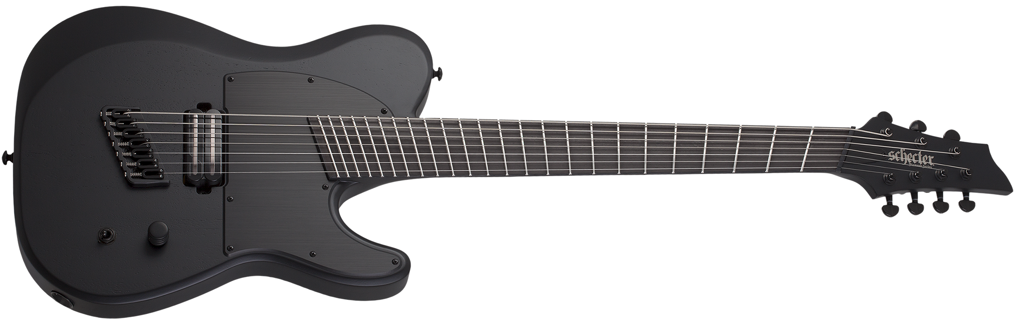 Hlavní obrázek 7strunné SCHECTER PT-7 MS Black Ops - Satin Black Open Pore