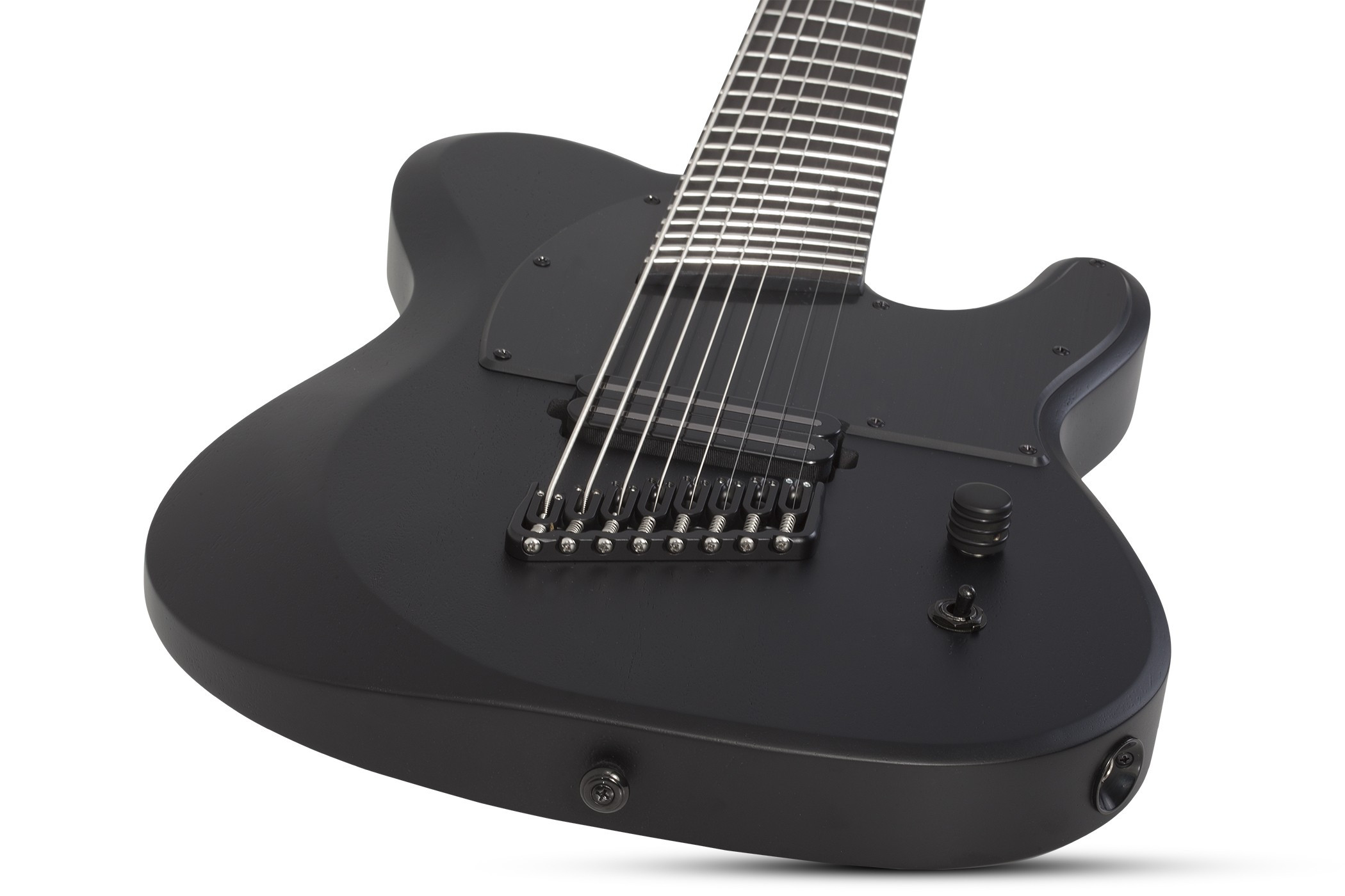 Galerijní obrázek č.2 8strunné a další SCHECTER PT-8 MS Black Ops - Satin Black Open Pore