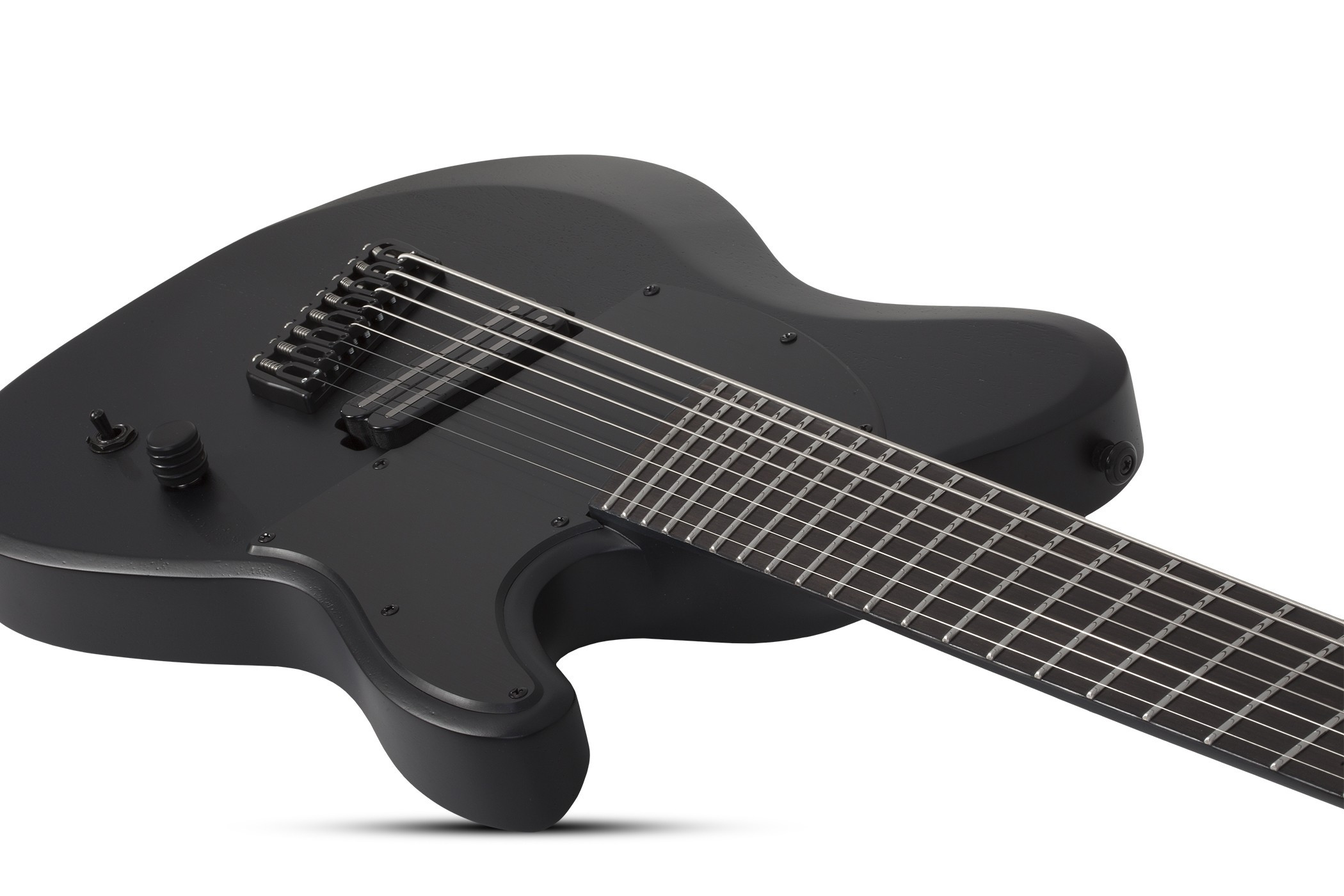 Galerijní obrázek č.3 8strunné a další SCHECTER PT-8 MS Black Ops - Satin Black Open Pore