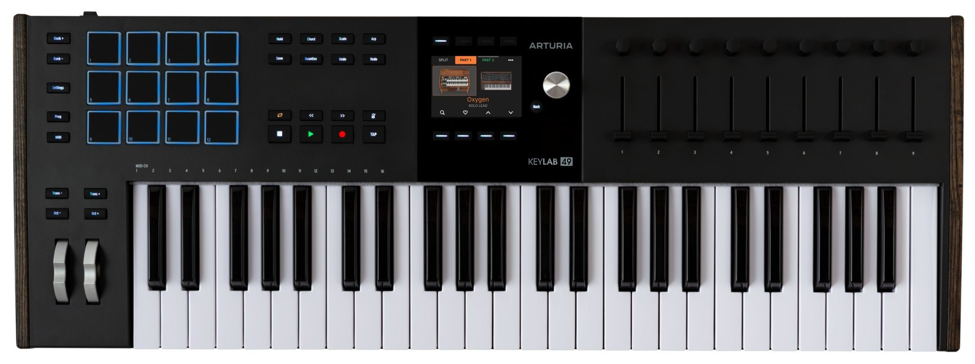 Hlavní obrázek MIDI keyboardy ARTURIA KeyLab 49 mk3 - Black