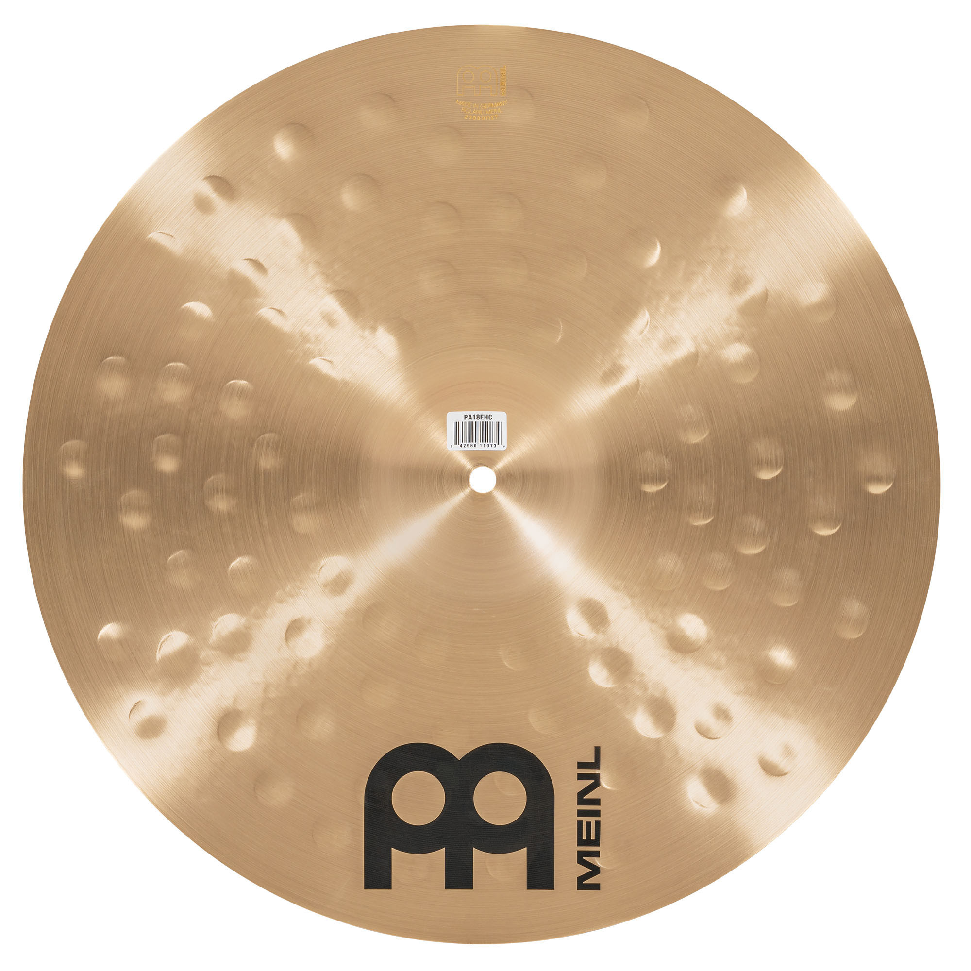 Galerijní obrázek č.2 18" MEINL Pure Alloy Extra Hammered Crash 18”