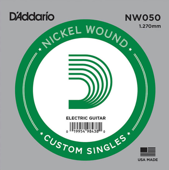 Hlavní obrázek Ostatní struny pro elektrickou kytaru D'ADDARIO NW050