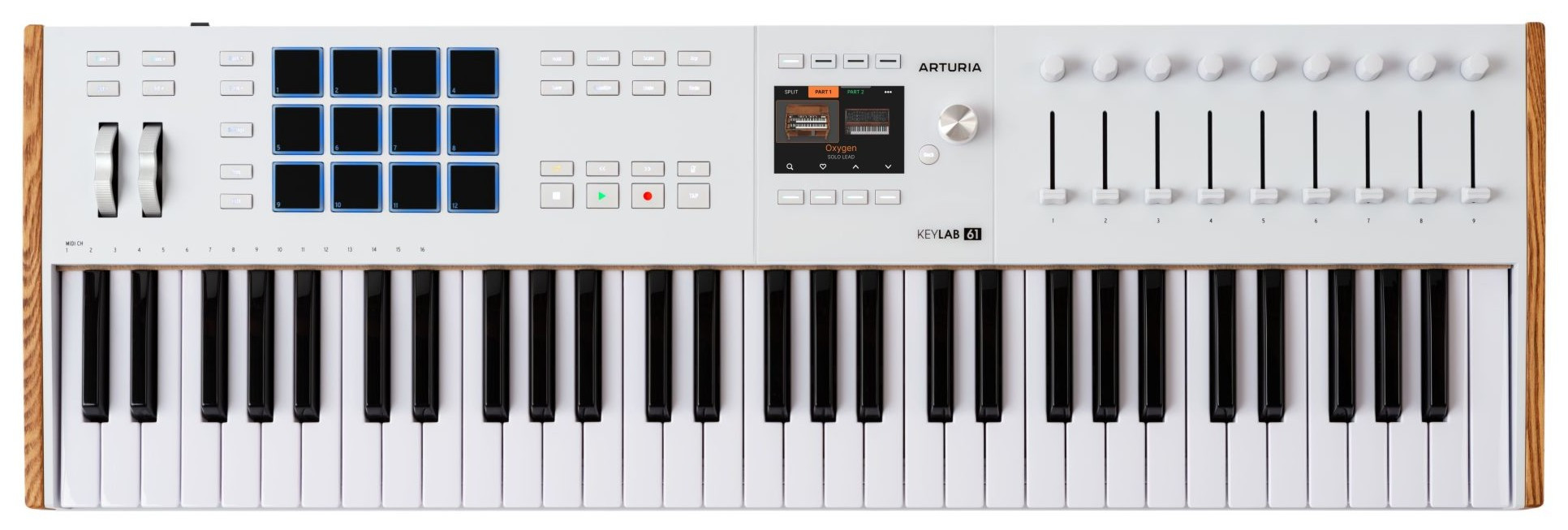 Hlavní obrázek MIDI keyboardy ARTURIA KeyLab 61 mk3 - White