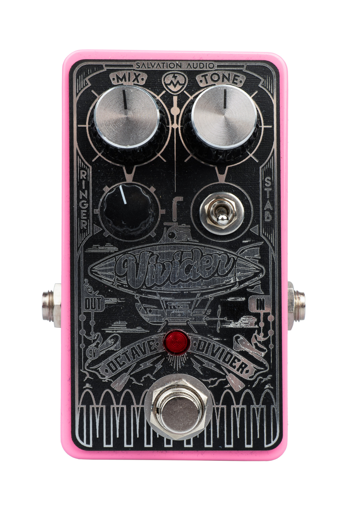 Galerijní obrázek č.1 Overdrive, distortion, fuzz, boost SALVATION AUDIO Vivider LIMITED EDITION PINK SERIES