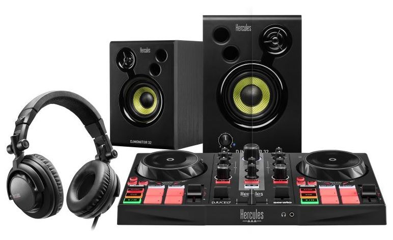 Hlavní obrázek Aktivní monitory HERCULES DJ Learning Kit MK2