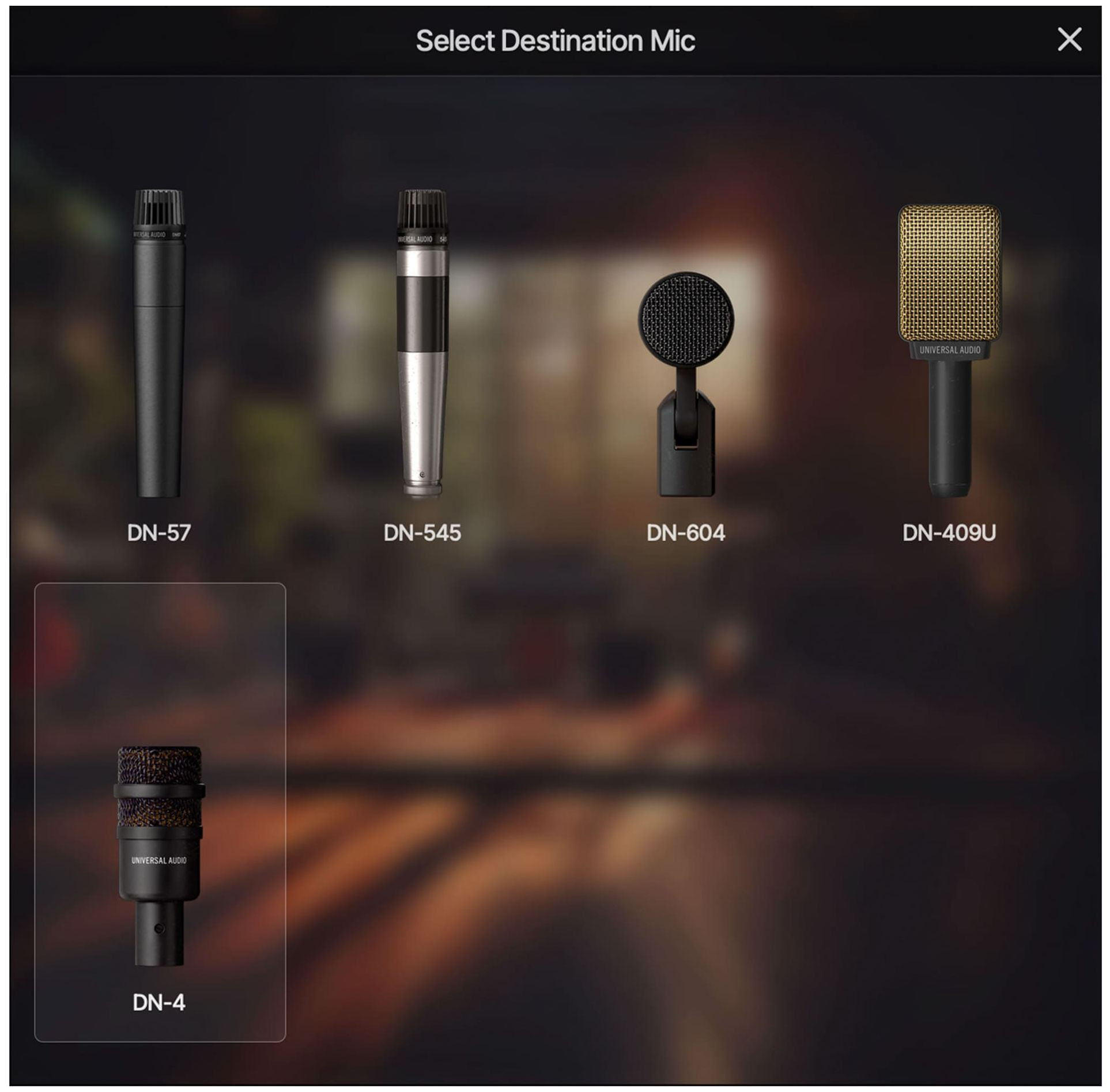 Galerijní obrázek č.6 Dynamické nástrojové mikrofony UNIVERSAL AUDIO SD-3