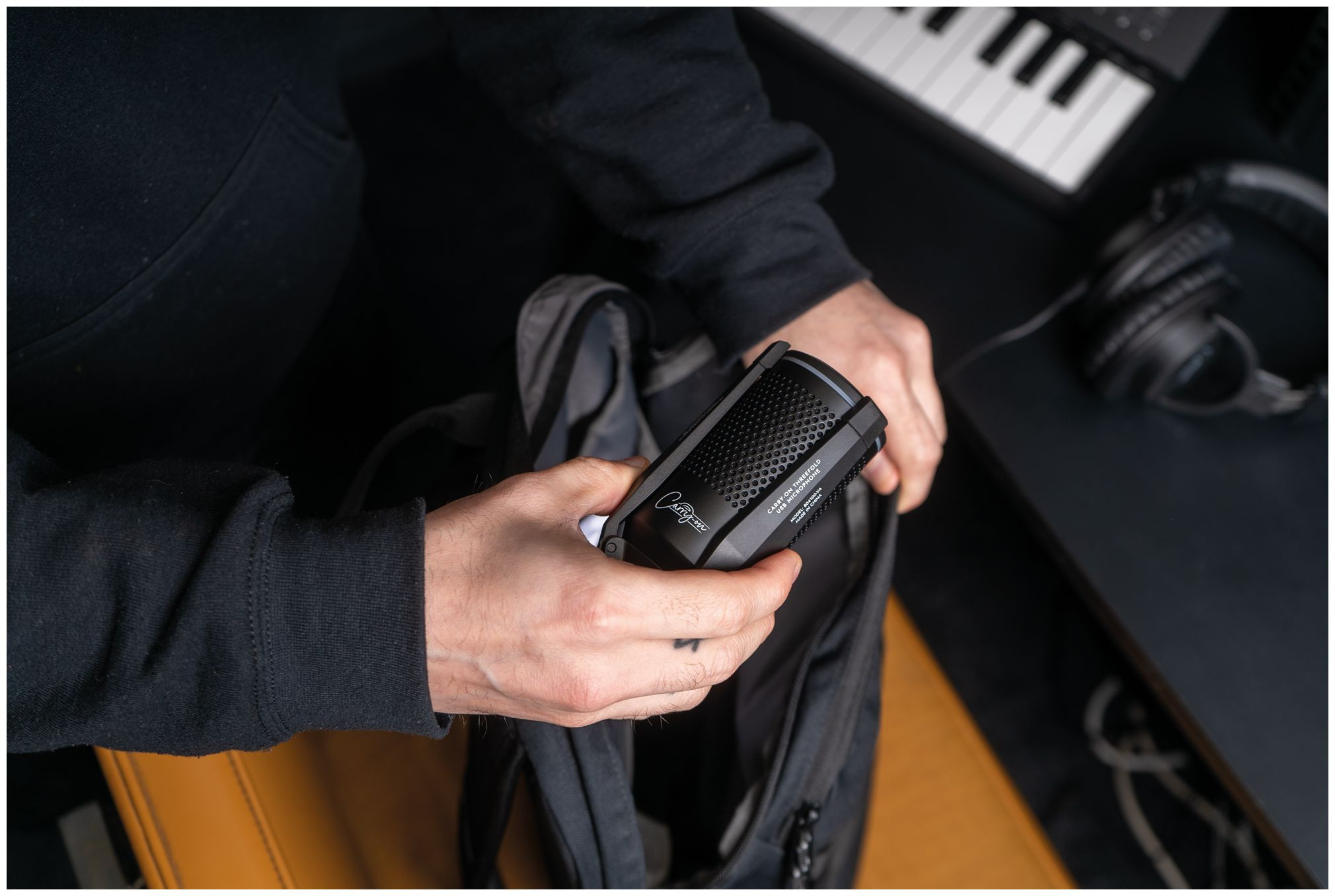 Galerijní obrázek č.10 USB mikrofony CARRY-ON Foldable USB Microphone - Black