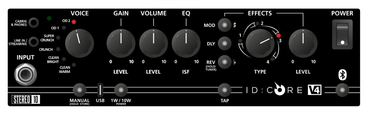 Galerijní obrázek č.2 Modelingová komba BLACKSTAR ID:CORE V4 Stereo 10 BLUETOOTH