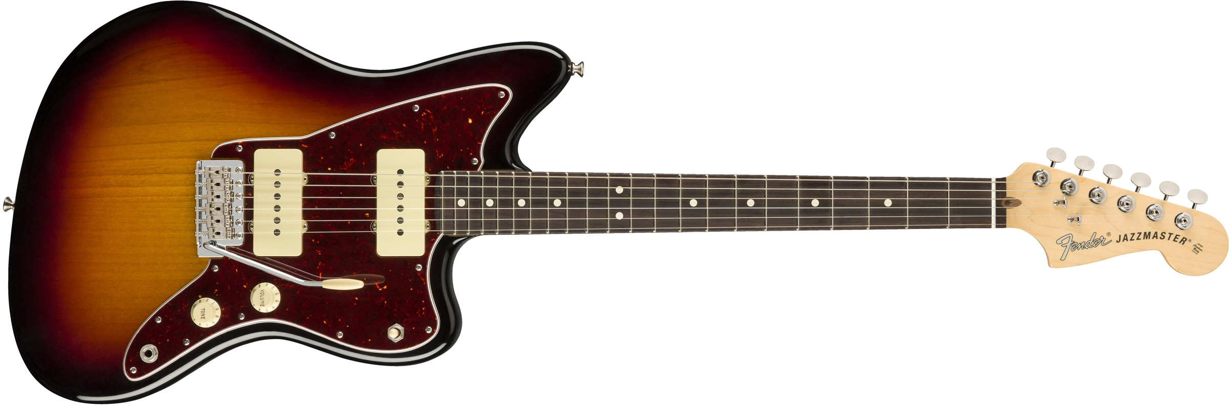 Hlavní obrázek Elektrické kytary FENDER American Performer Jazzmaster 3-Color Sunburst Rosewood C-Stock