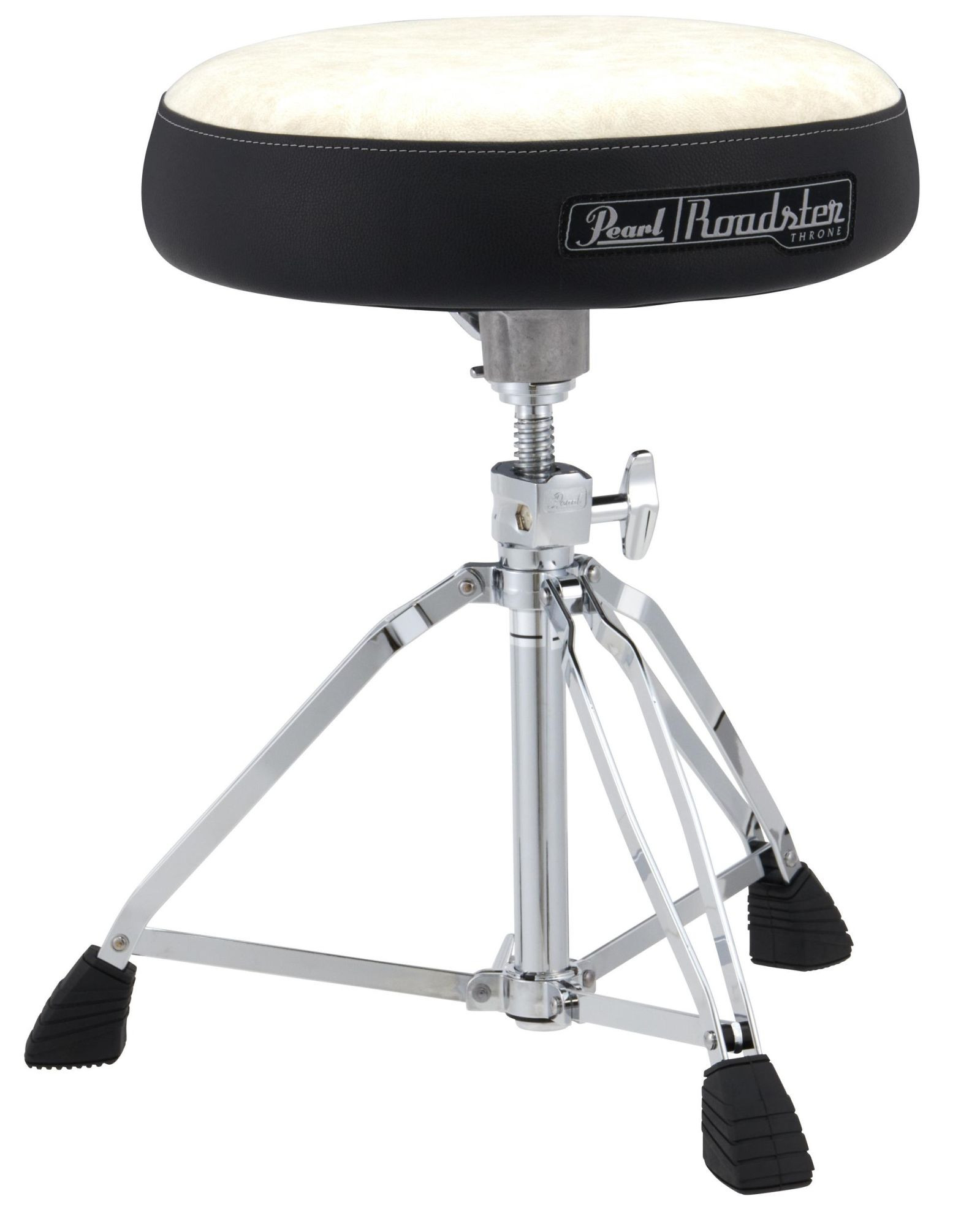 Hlavní obrázek Stoličky PEARL D-1500WST Roadster Drum Throne - White