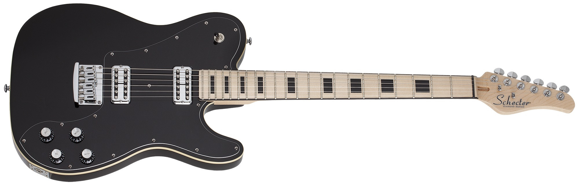 Hlavní obrázek Elektrické kytary SCHECTER PT Fastback Black