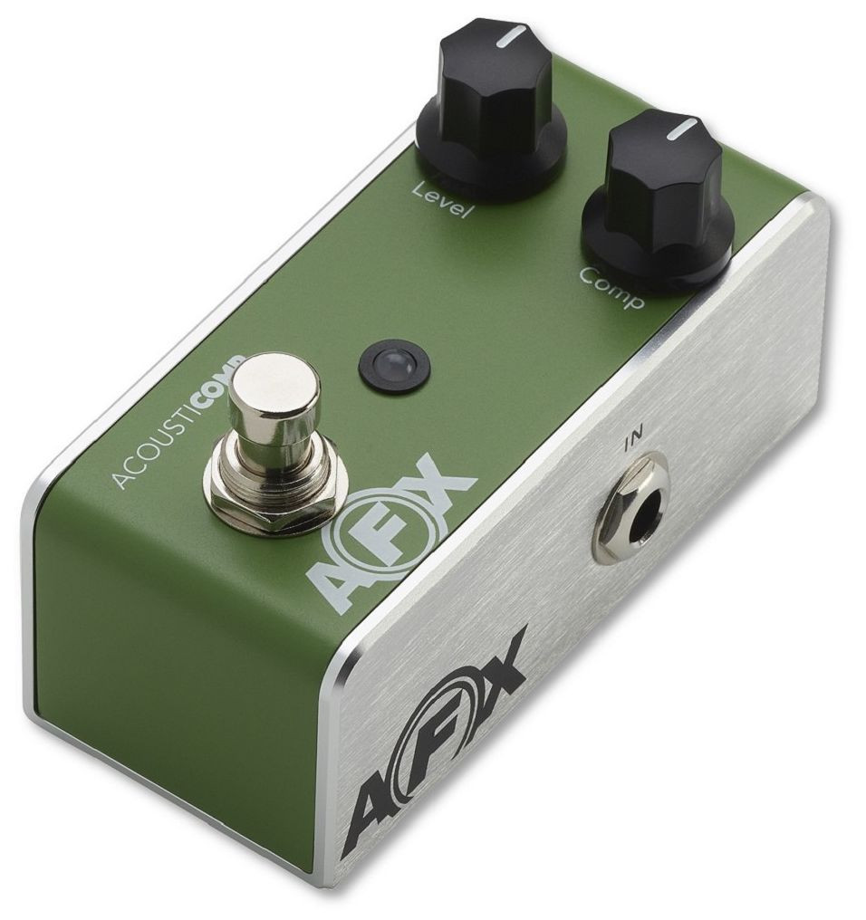 Galerijní obrázek č.2 EQ, kompresor, sustainer FISHMAN AFX AcoustiComp Mini Compressor Pedal