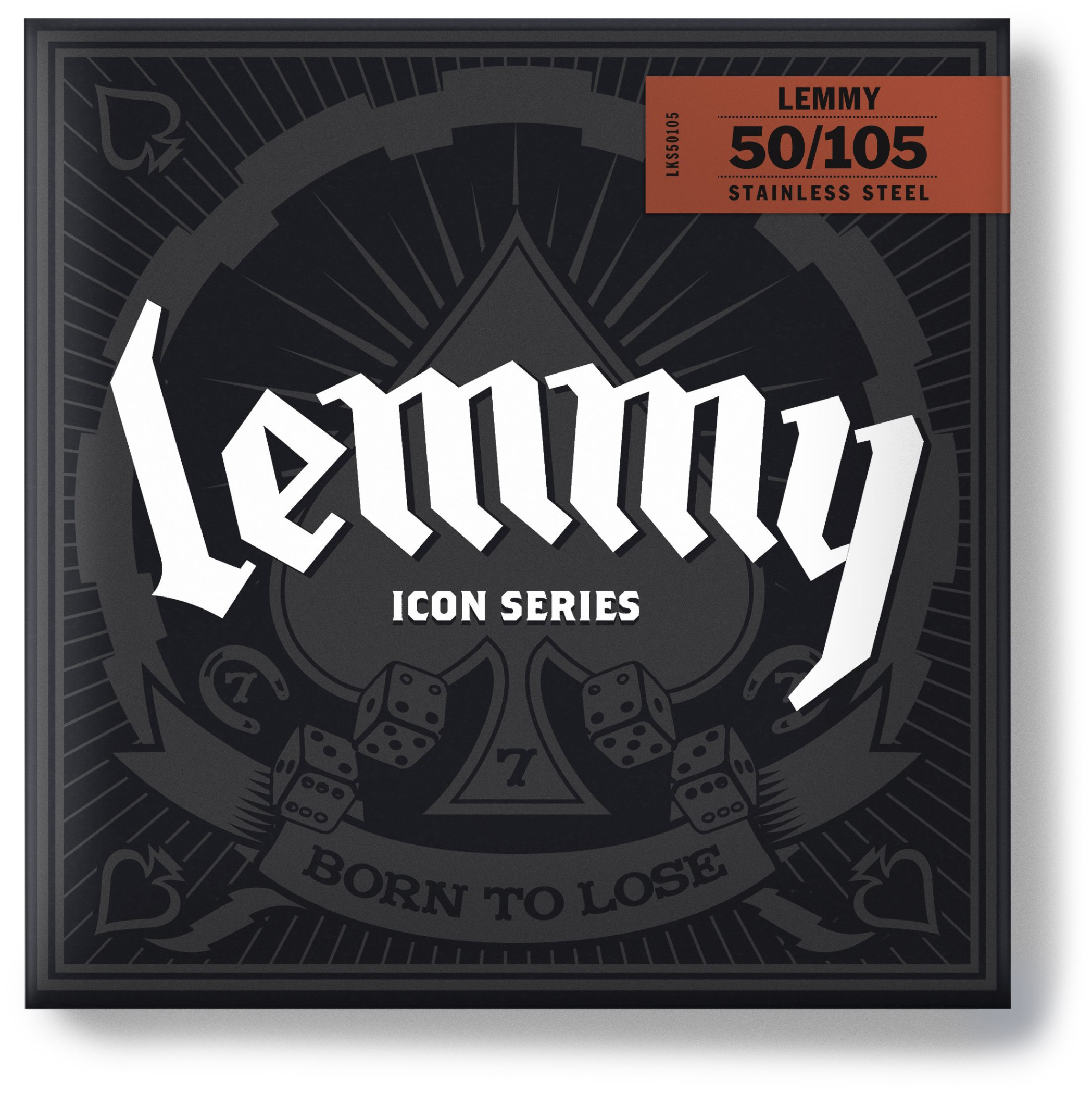 Hlavní obrázek Tvrdost .050+ DUNLOP LKS50105 Lemmy Icon Bass Strings