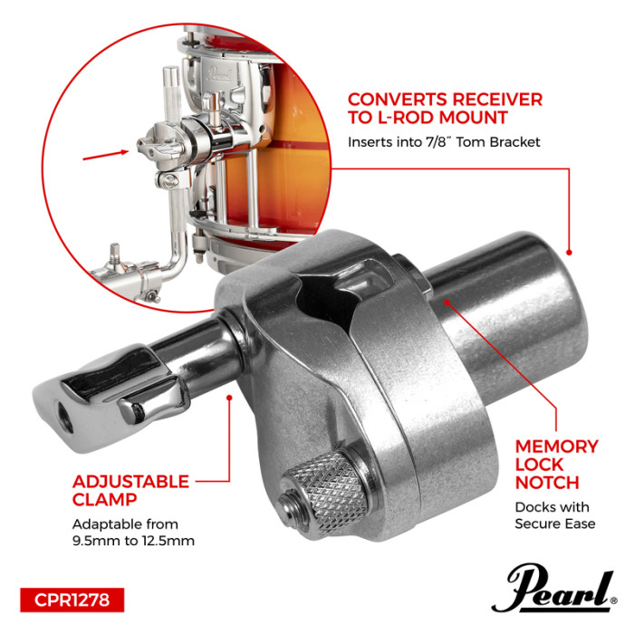 Hlavní obrázek Držáky na tomy PEARL CPR-1278