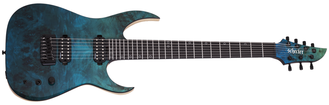 Schecter Keith Merrow KM-7 MK-III Artist L - Lagoon Fade