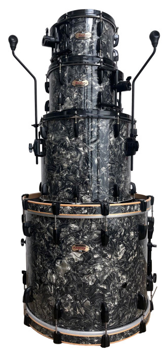 Levně Pearl MRV924XEP/B417 Masters Maple Reserve - Pewter Abalone/Black HW