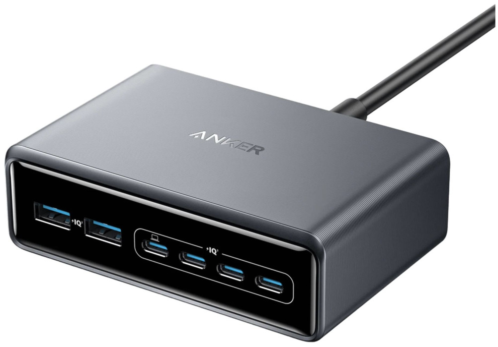 Levně Anker Prime Charger 200W, 6 Ports, GaN