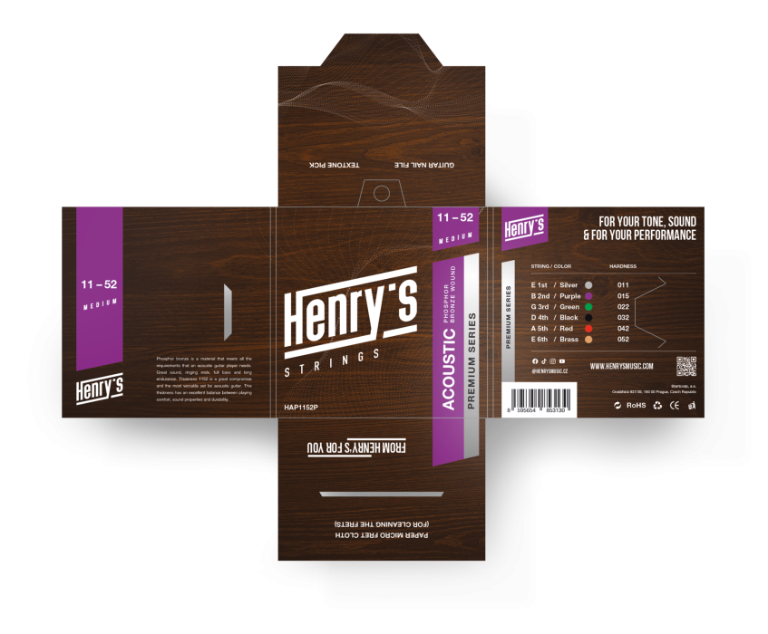 Hlavní obrázek Tvrdost .011 HENRY’S Premium HAP1152P