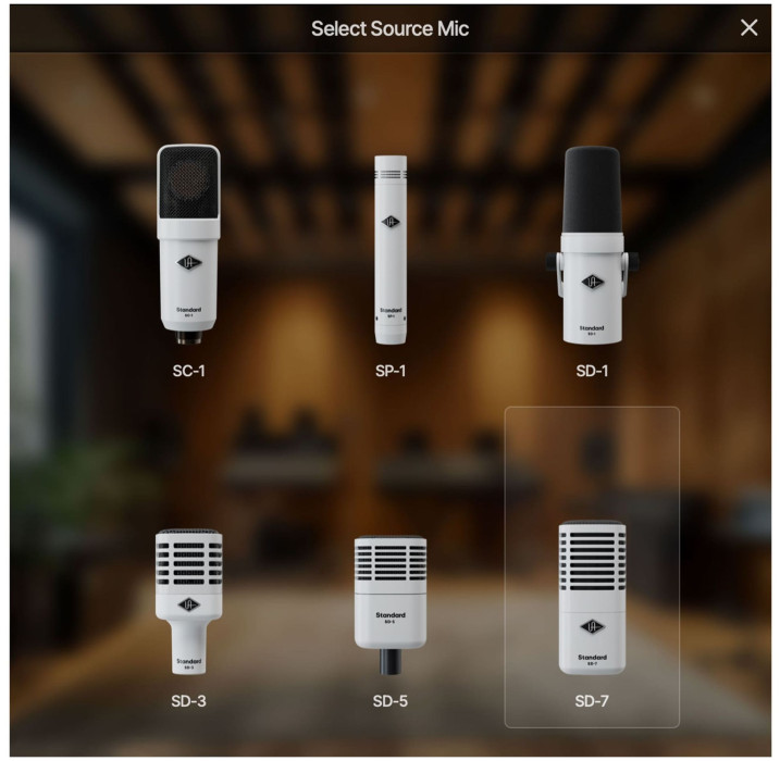Hlavní obrázek Dynamické nástrojové mikrofony UNIVERSAL AUDIO SD-7