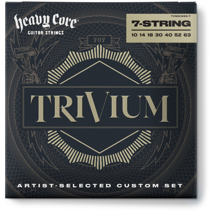 Levně Dunlop TVMN10637 7- string set (10 - 63)