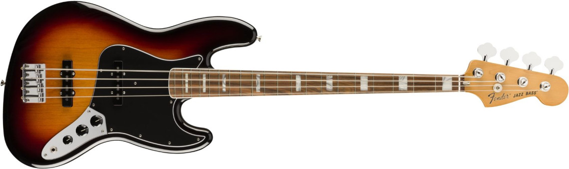 Fender Vintera 70s Jazz Bass 3-Color Sunburst Pau Ferro B-Stock