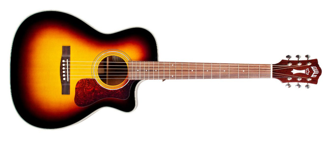 Guild OM-140CE Sunburst C-Stock