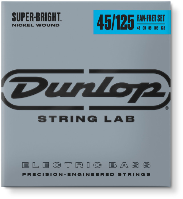 Dunlop DBSBNFF45125 Bass Super Bright Nickel 5 String