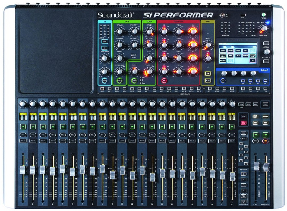 Hlavní obrázek Digitální mixpulty SOUNDCRAFT Si Performer 2