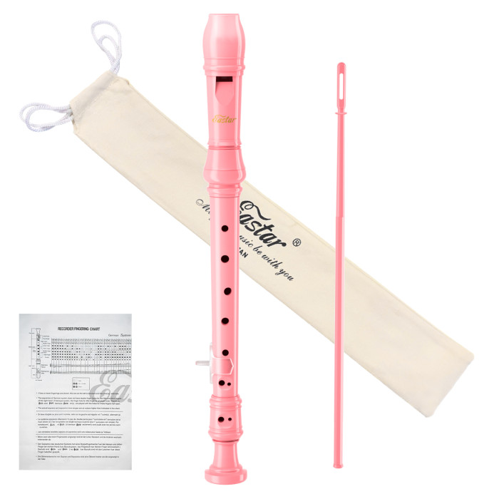 Hlavní obrázek Sopránové EASTAR ERS-21GP Soprano Recorder C - Pink