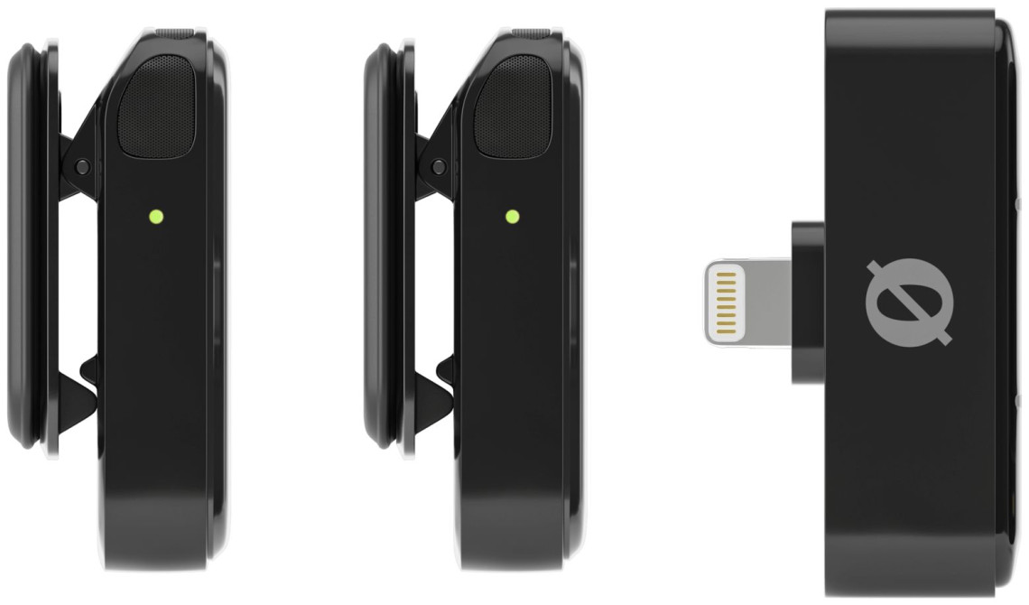 Hlavní obrázek S klopovým mikrofonem (lavalier) RODE Wireless Micro (Lightning) - Black