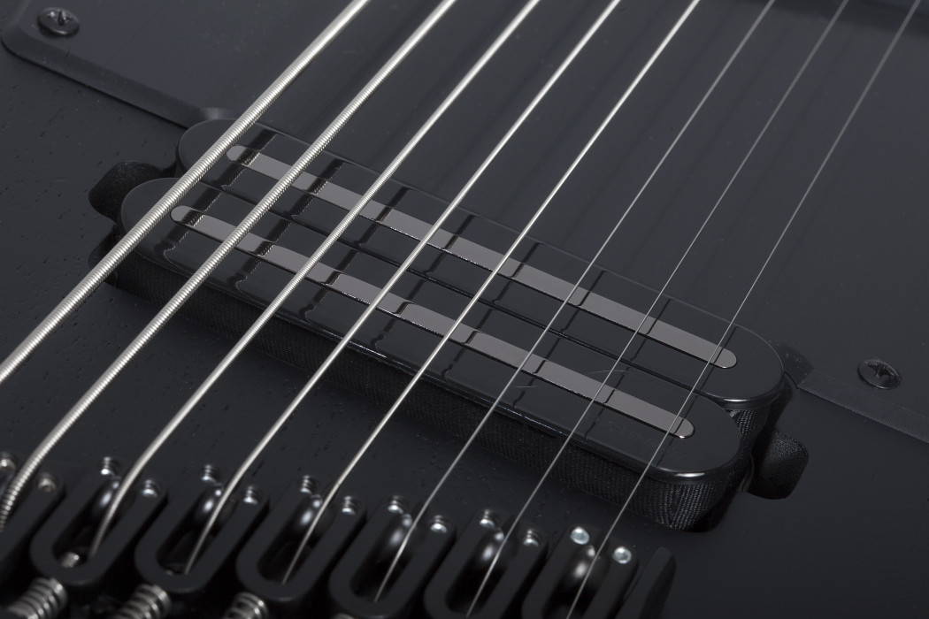 Hlavní obrázek 8strunné a další SCHECTER PT-8 MS Black Ops - Satin Black Open Pore