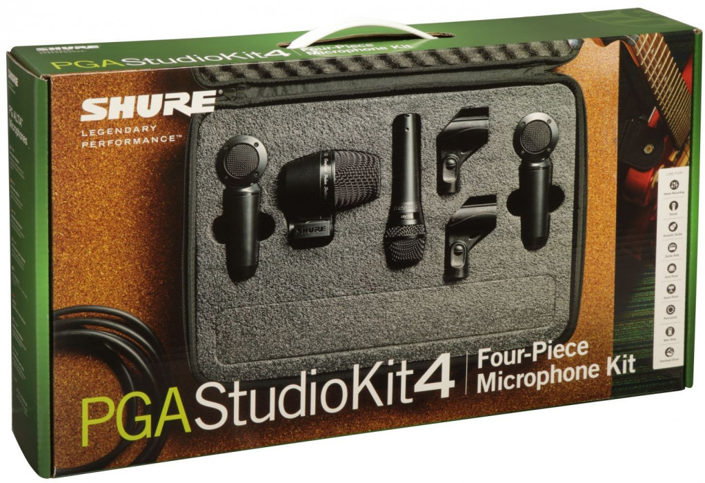 Hlavní obrázek Sady mikrofonů SHURE PGA studio kit 4