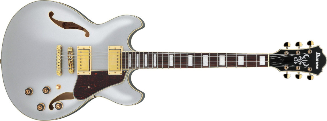 Ibanez AS73G-MSF - Moonstone Silver Flat