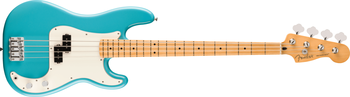 Levně Fender Player II Precision Bass Maple Fingerboard - Aquatone Blue