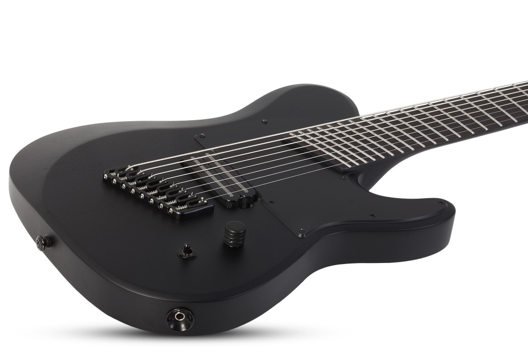 Hlavní obrázek 8strunné a další SCHECTER PT-8 MS Black Ops - Satin Black Open Pore