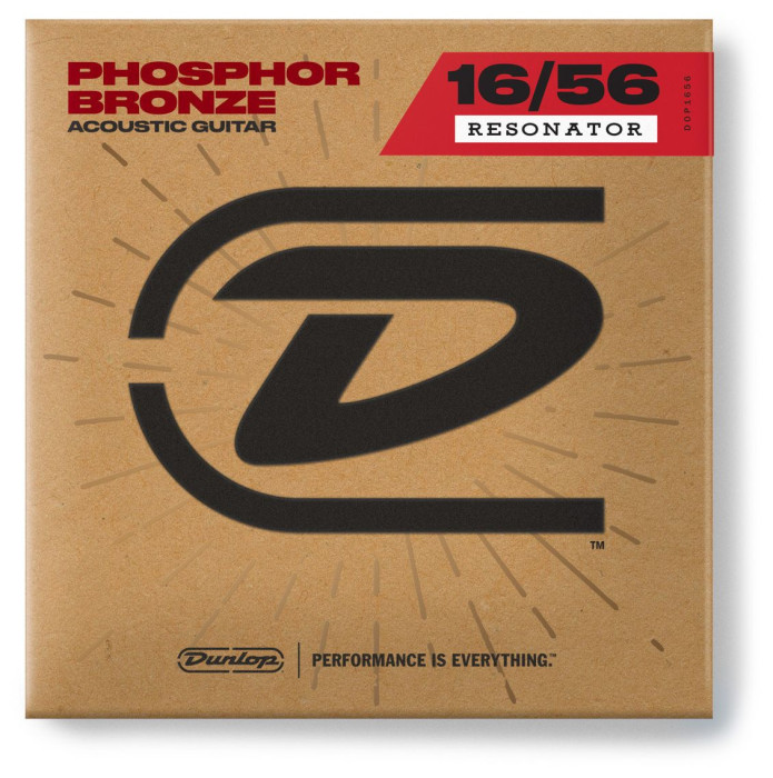 Levně Dunlop DOP1656 Resonator Phosphor Bronze Medium