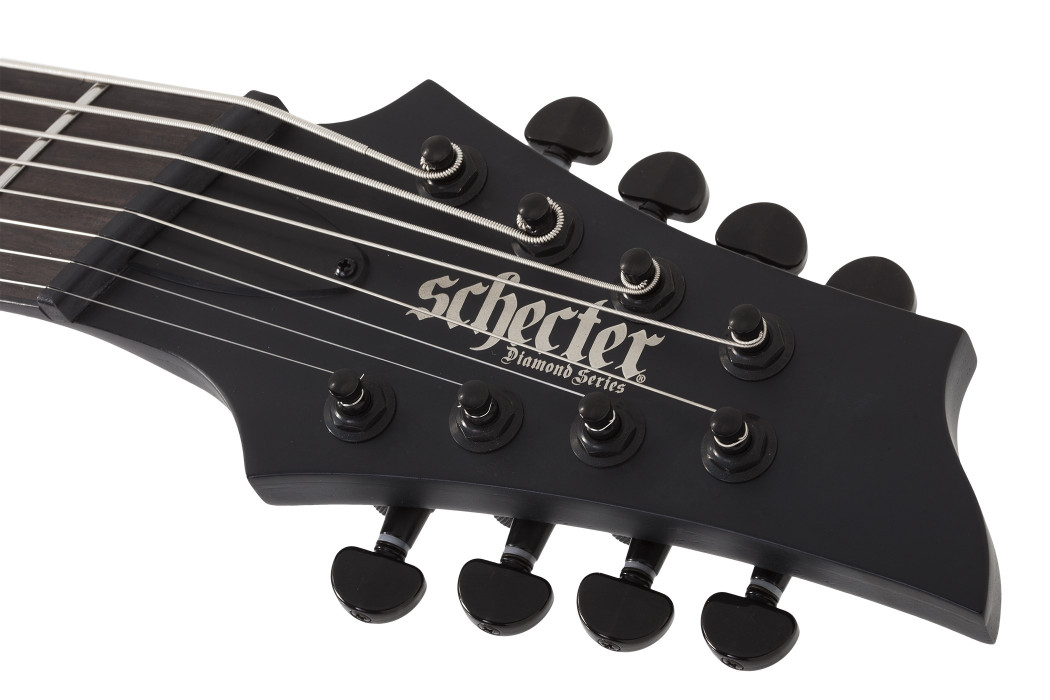 Hlavní obrázek 8strunné a další SCHECTER PT-8 MS Black Ops - Satin Black Open Pore